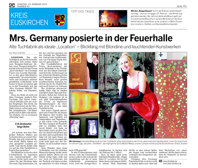 Kölnische Rundschau 20. Februar 2010