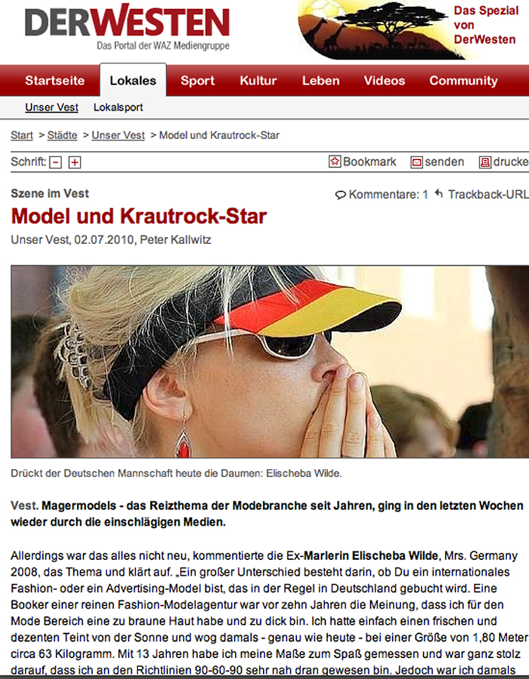 DER WESTEN – zwei Mal in der WAZ