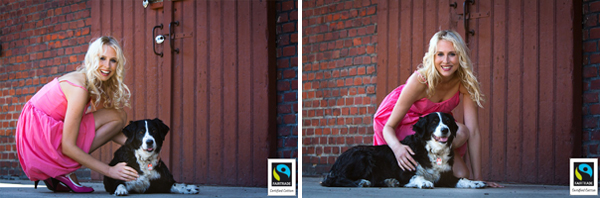 Elischebas Fashion Shooting für Fairtrade