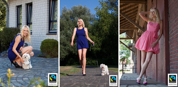Elischebas Fashion Shooting für Fairtrade