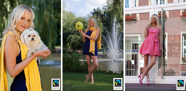 Elischebas Fashion Shooting für Fairtrade