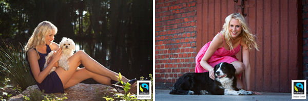 Elischebas Fashion Shooting für Fairtrade