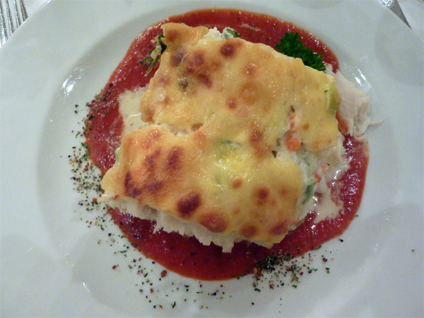 Fisch-Lasagne