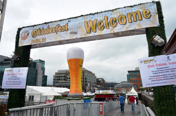 Oktoberfest in Dublin
