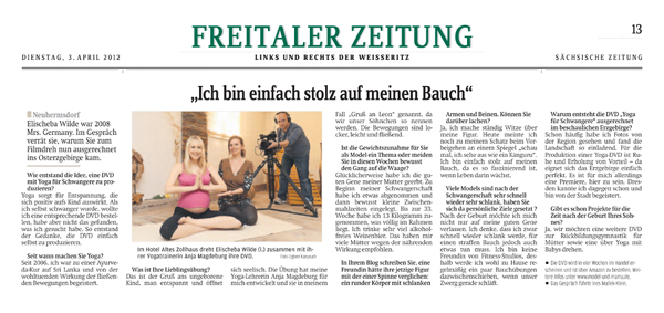 Elischeba Wilde: „Ich bin einfach stolz auf meinen Bauch“