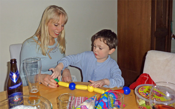 Elischeba mit Samuel