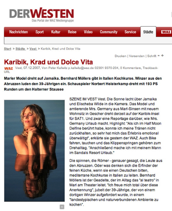 Karibik, Krad und Dolce Vita