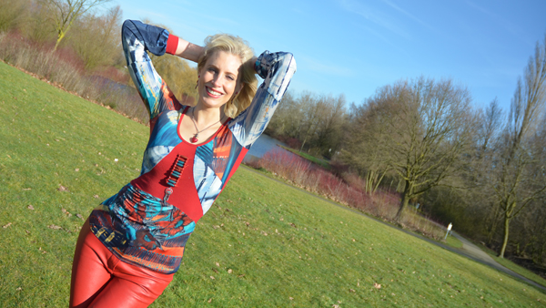 My look today – Mut zu Rot