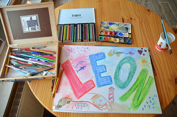 malen mit Leon