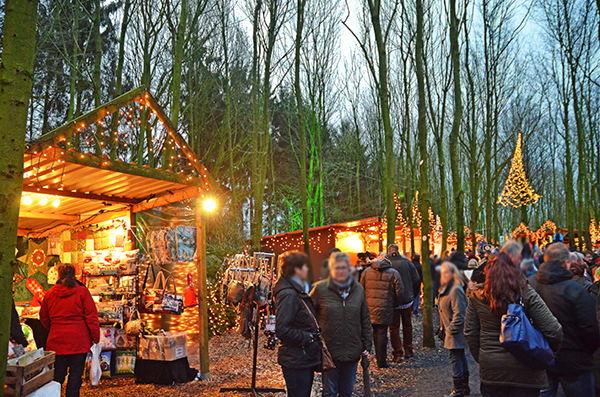 Waldweihnachtsmarkt in Velen