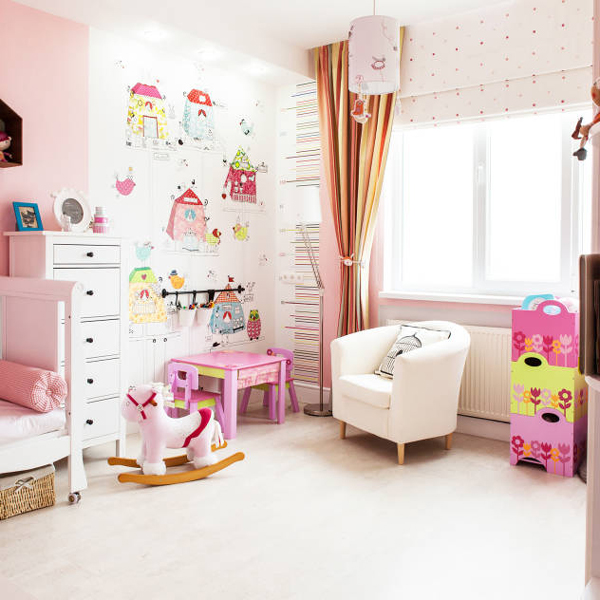 Детская для девочки : Skandinavische Kinderzimmer von Nika Loiko Design