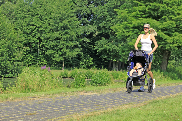 joggen mit Baby