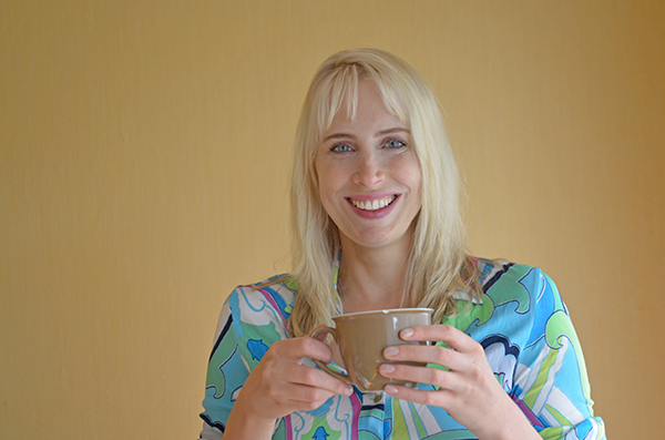 Bio Matcha Tee trinken