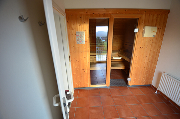 sauna im haus