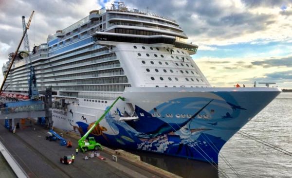 Escape vor der Ablieferung in Bremerhaven