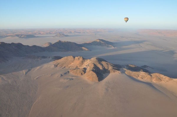 Nadine und ihre Reise in die Namib