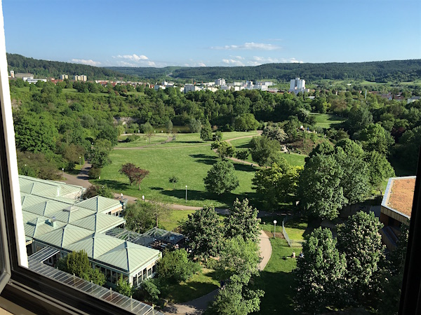 ausblick vom amberhotel leonberg