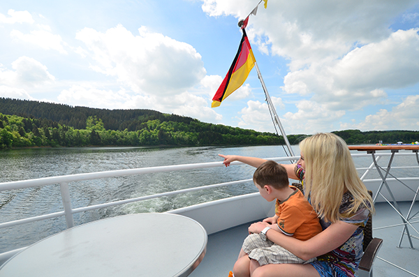 Schiff auf dem Biggesee