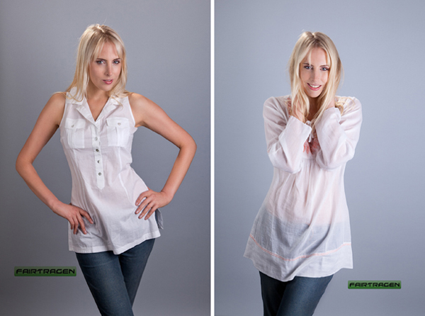 Elischebas Fashion Shooting für Fairtragen