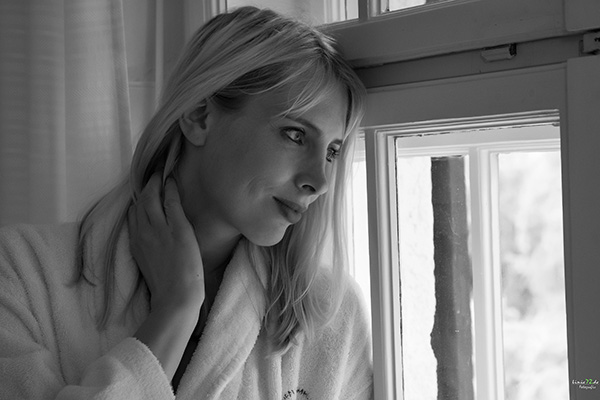 aus dem fenster schauen