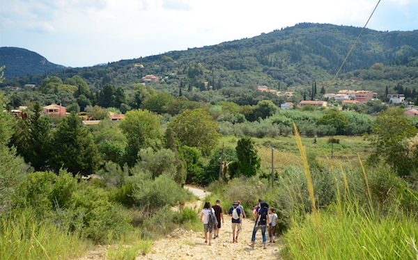 Wanderung auf Korfu