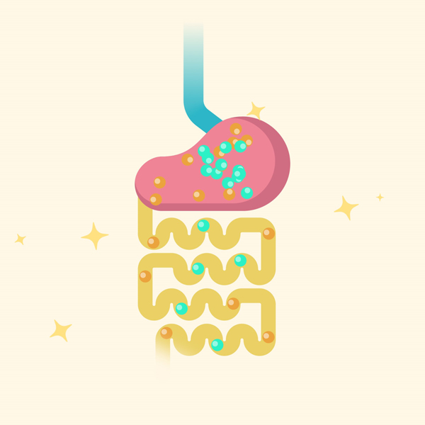 Babys Bäuchlein Wohlbefinden