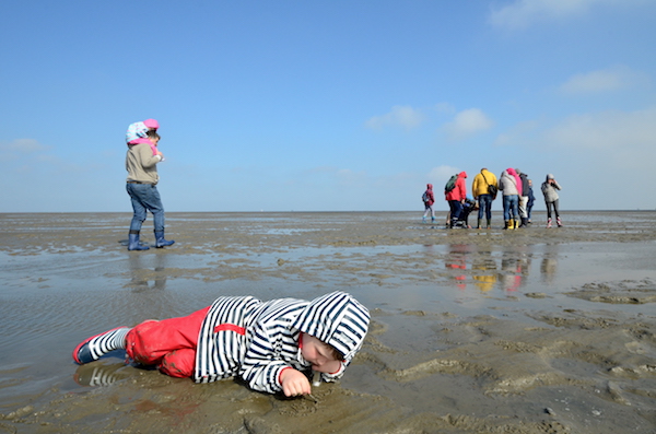 Wattwanderung mit Kindern