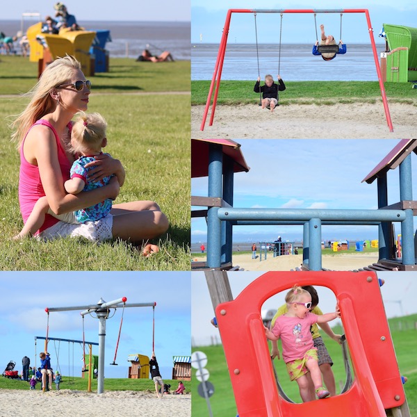 Spielplatz Butjadingen im Sommer 2017