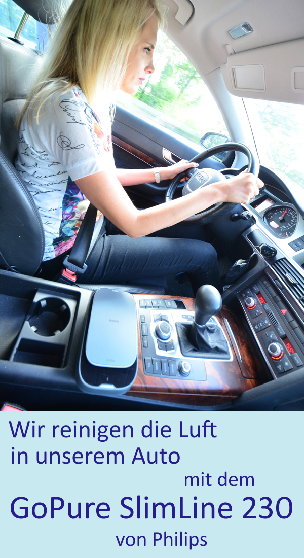 GoPure auf der Mittelkonsole