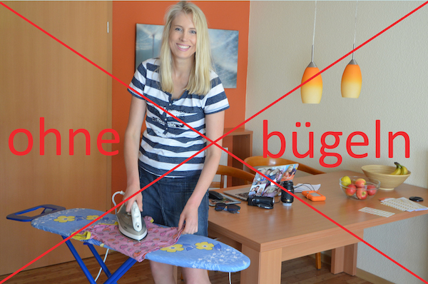 ohne bügeln