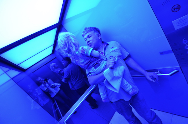 Aufzug im Scandic Hotel Hamburg Emporio