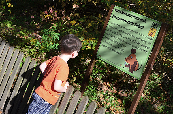 Dinosaurier Museum Maus