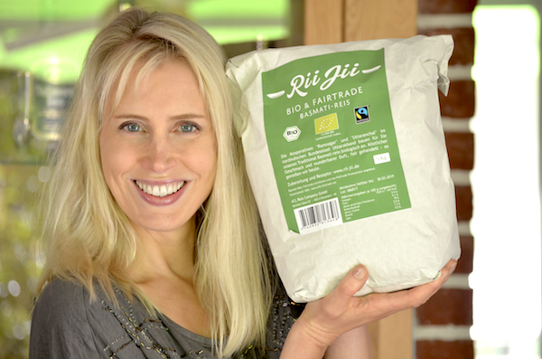 Bloggerin Elischeba präsentiert Rii Jii fairtrade Basmatireis