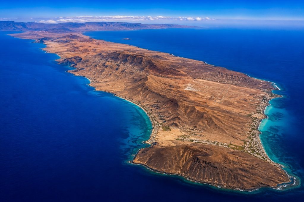 Luftaufnahme Fuerteventura von oben
