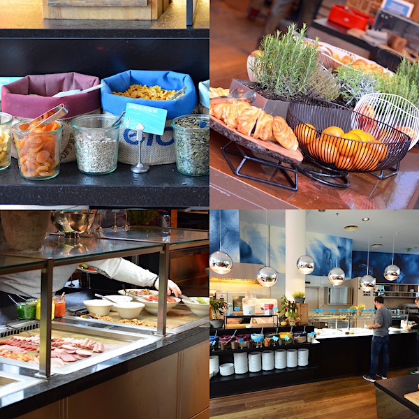 Frühstück im Scandic Hamburg Emporio