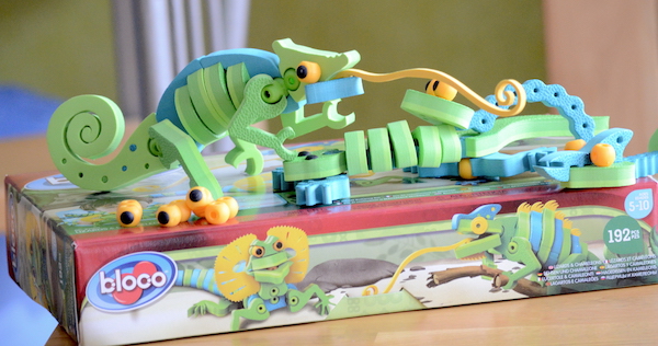 bloco fertig aufgebaut