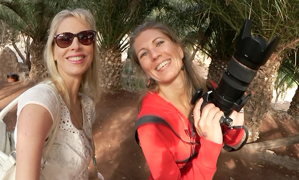 Elischeba Wilde und Angela Faryes