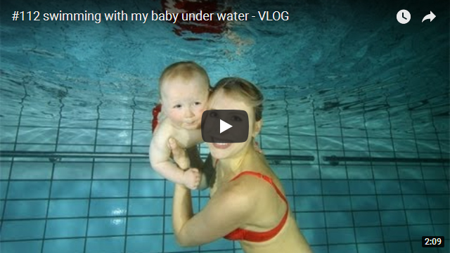 neues Video: mit Baby unter Wasser
