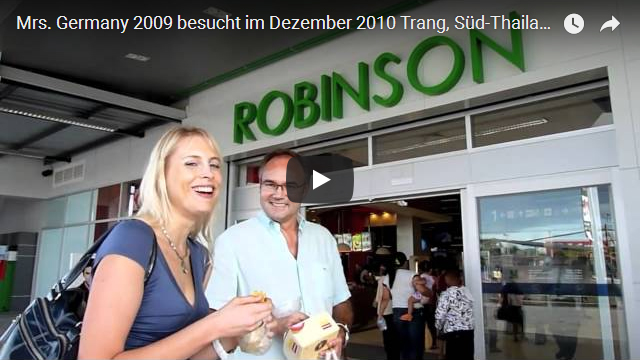 Mrs Germany Elischeba in Trang in Südthailand