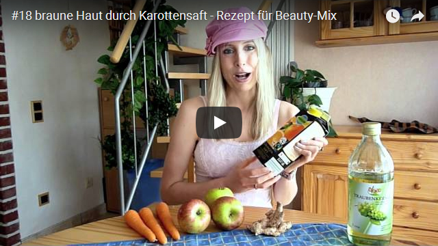Elischebas Beautyblog präsentiert selbst gemachten Schönheitsdrink