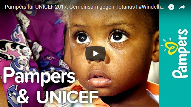 Pampers für UNICEF 2017 Gemeinsam gegen Tetanus