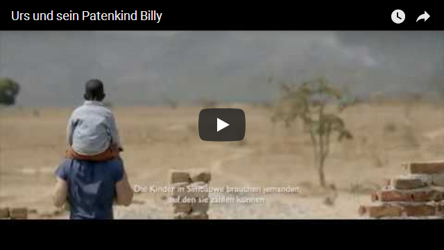 Urs und sein Patenkind Billy