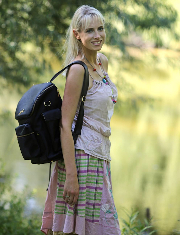 Wickeltasche als Rucksack