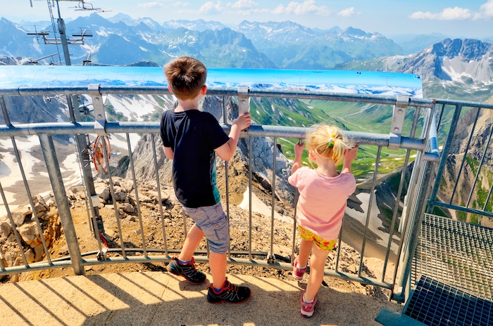 Kinder in Sankt Anton am Arlberg
