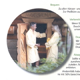 Elischeba Wilde - Wellness Shooting für das Waldhotel Tannenhäuschen in Wesel
