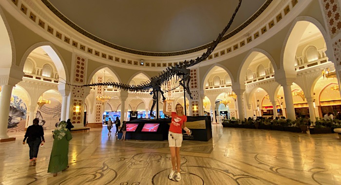 Dino in der Dubai Mall