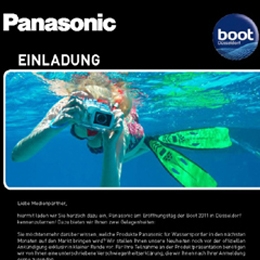 Elischeba Wilde - Unterwassermodel für Panasonic