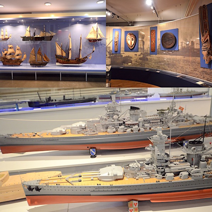Museum mit Schiffen in Wilhelmshaven
