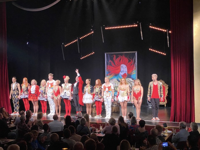 Circus GOP Show in Essen - Blick auf die Bühne