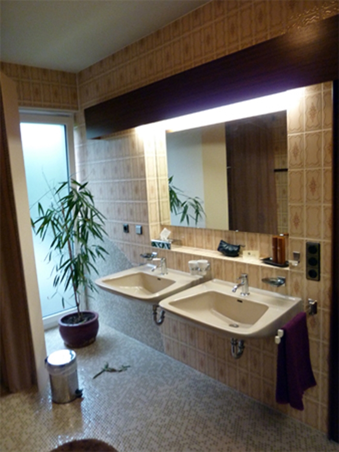 Badezimmer im Beauty Hotelchen in Nierstein